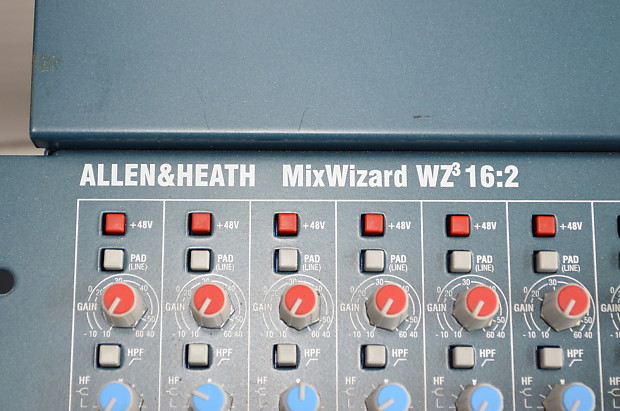Allen And Heath Mixwizard Wz3 16 2 User Manual